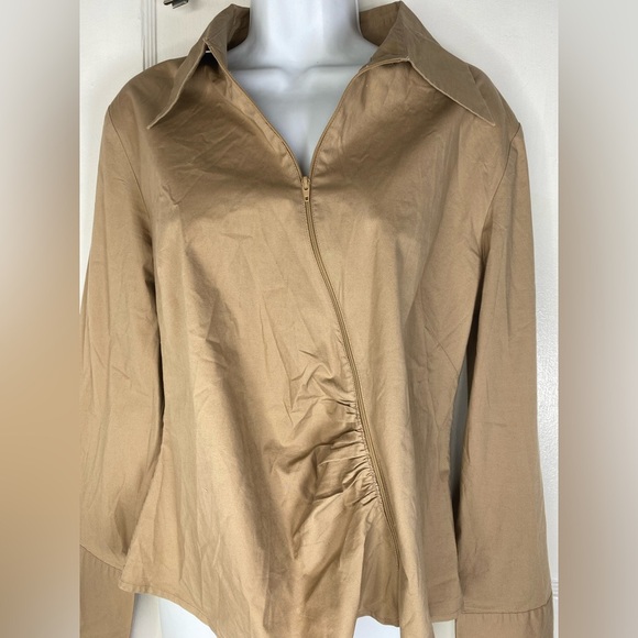 RAVEL XL Elegant Tan Women's Top - Picture 5 of 7